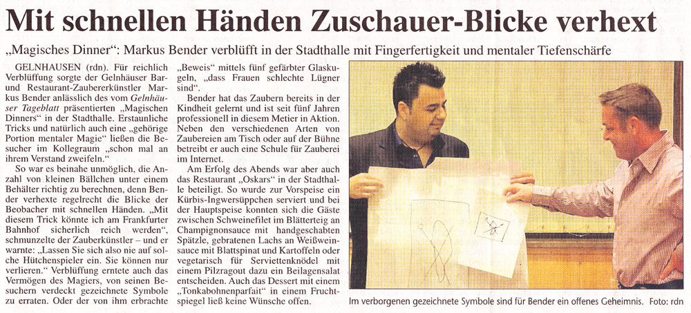 Gelnhäuser Tageblatt 05.10.2010